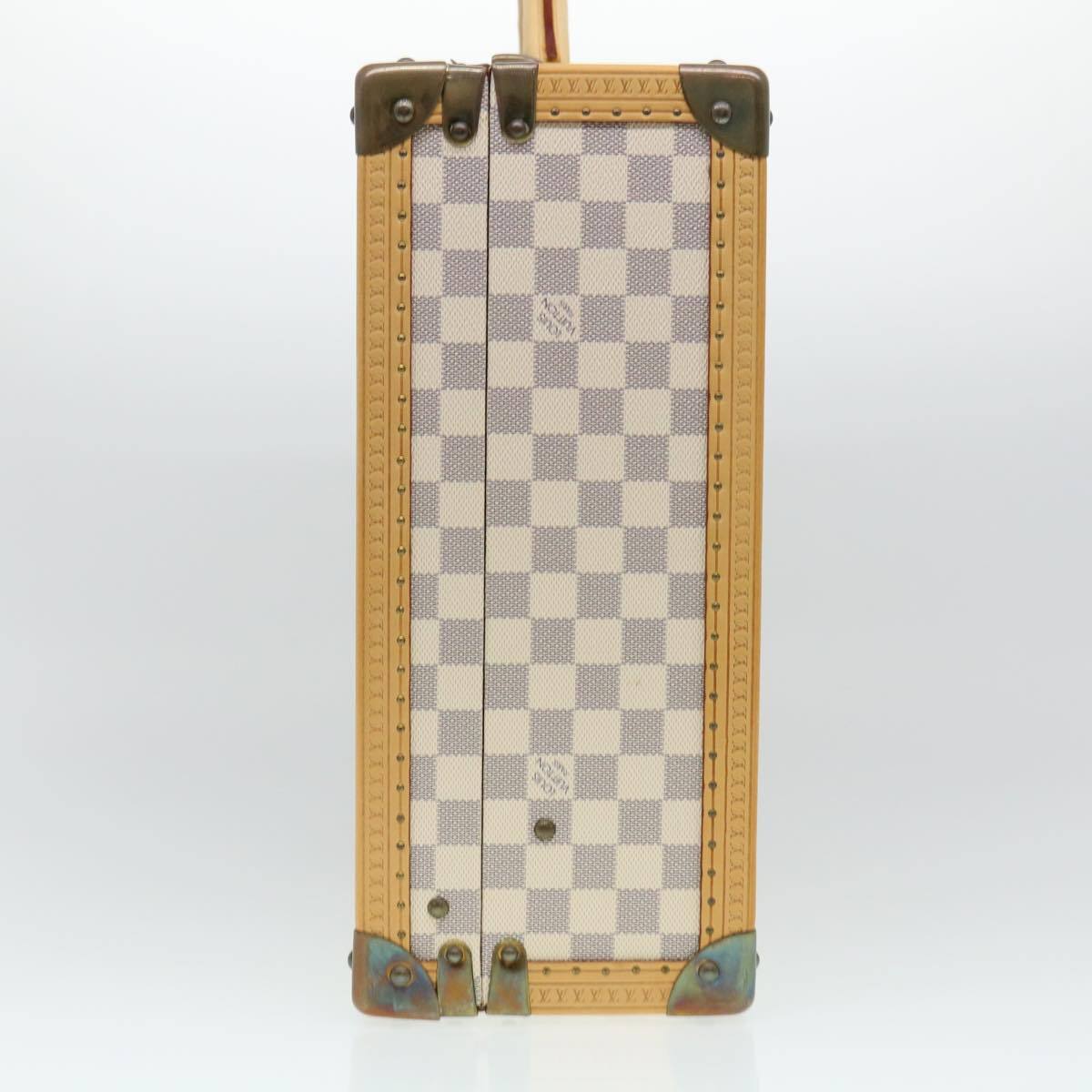 Louis Vuitton LOUIS VUITTON Damier Azur Cotteville 45 Trunk SPO LV Authentic 38808SM Bag