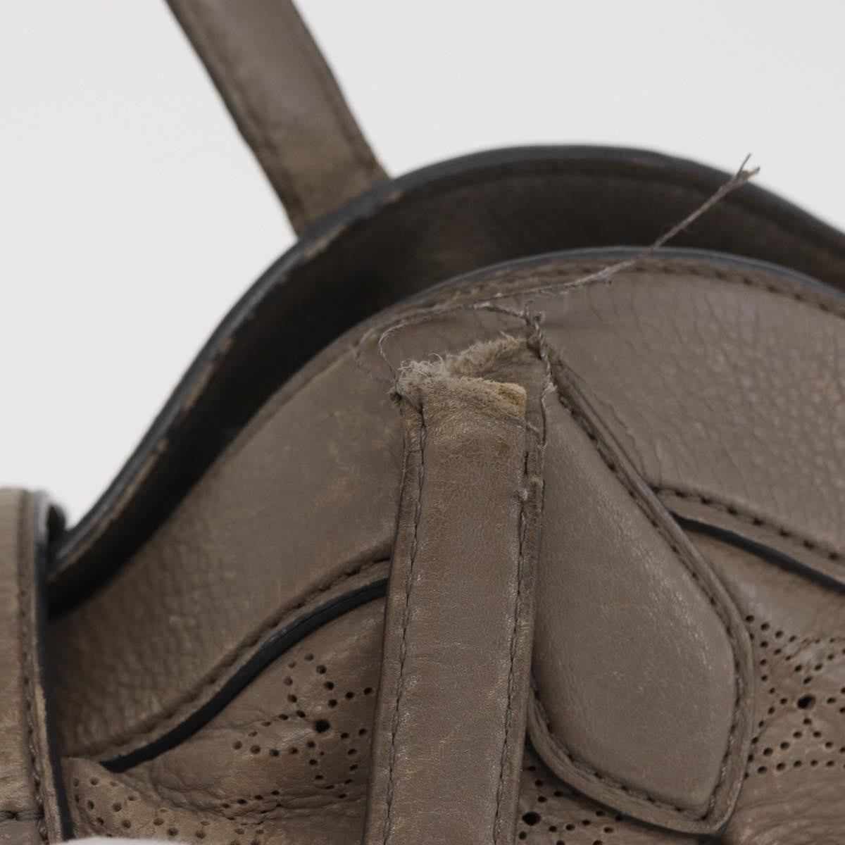 Louis Vuitton LOUIS VUITTON Mahina Shiels PM Hand Bag Leather Opal M93084 LV Authentic BA10353
