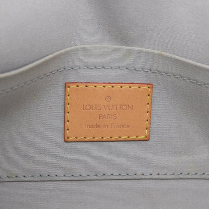 Louis Vuitton LOUIS VUITTON Monogram Vernis Malibu Street Bag Perle M91507 LV Authentic BAZ639