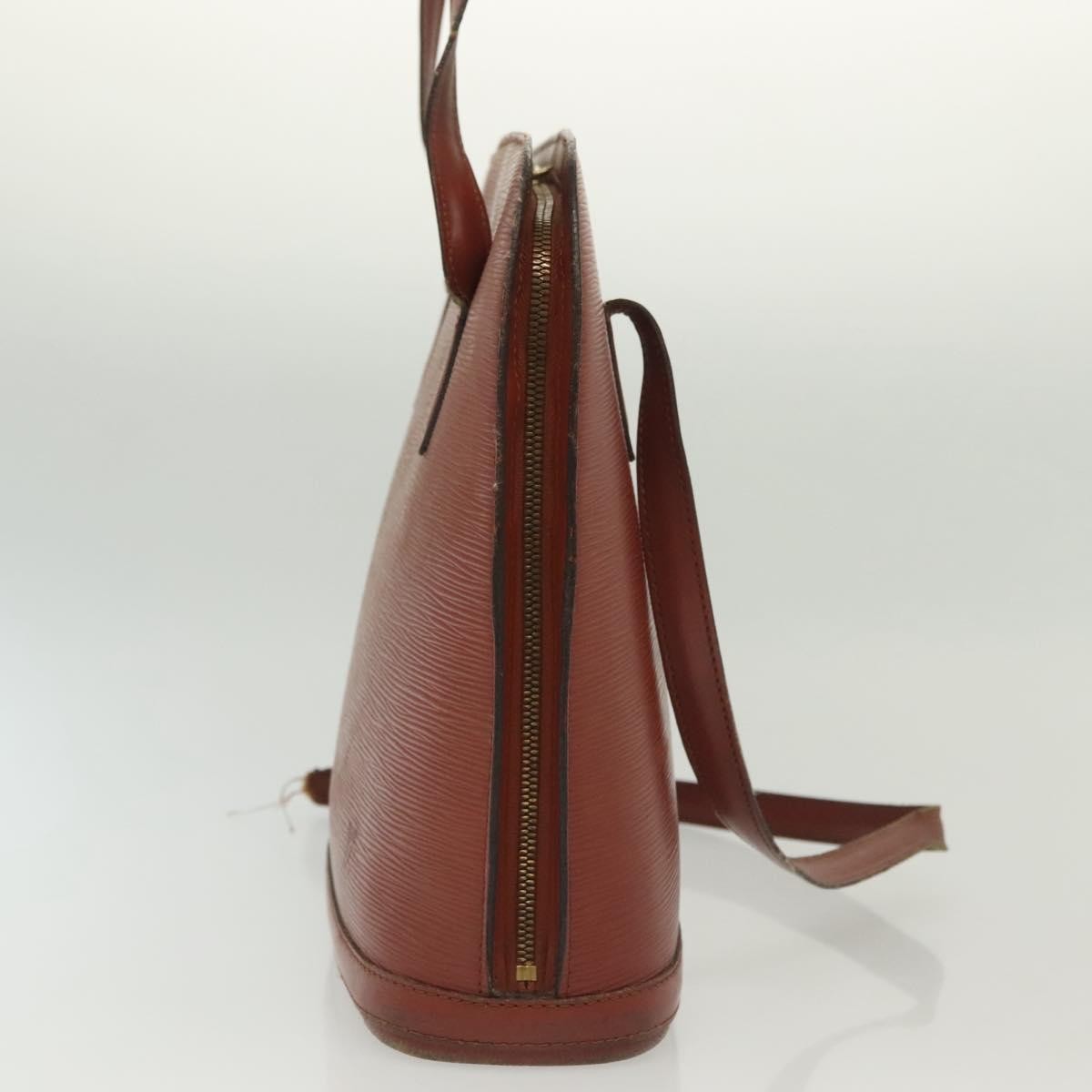 Louis Vuitton LOUIS VUITTON Epi Lussac Shoulder Bag Brown M52283 LV Authentic 136432