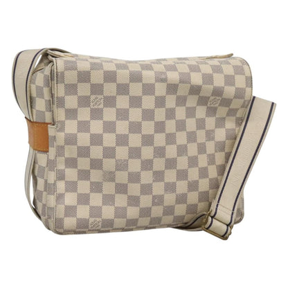 Louis Vuitton LOUIS VUITTON Damier Azur Naviglio Shoulder Bag N51189 LV Authentic 128957