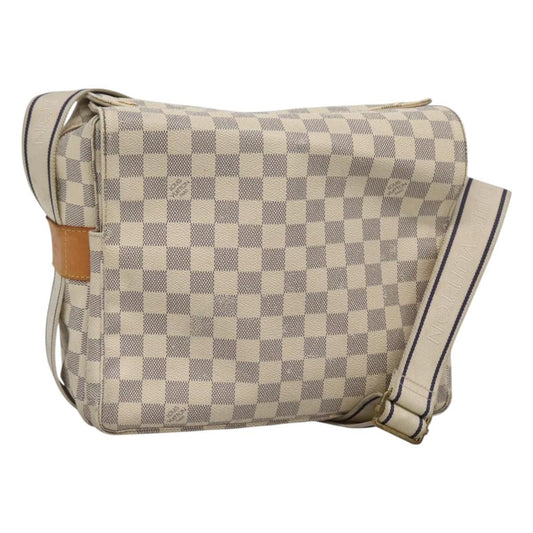 Louis Vuitton LOUIS VUITTON Damier Azur Naviglio Shoulder Bag N51189 LV Authentic 128957