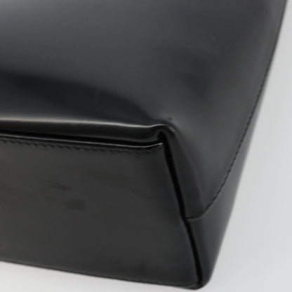 Gucci GUCCI Shoulder Bag Patent leather Black Gold 001 2113 1792 Authentic 149795
