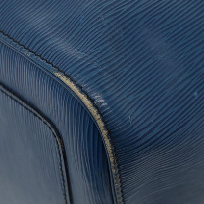Louis Vuitton LOUIS VUITTON Epi Keepall 55 Boston Bag Toledo Blue M42955 LV Authentic EC290