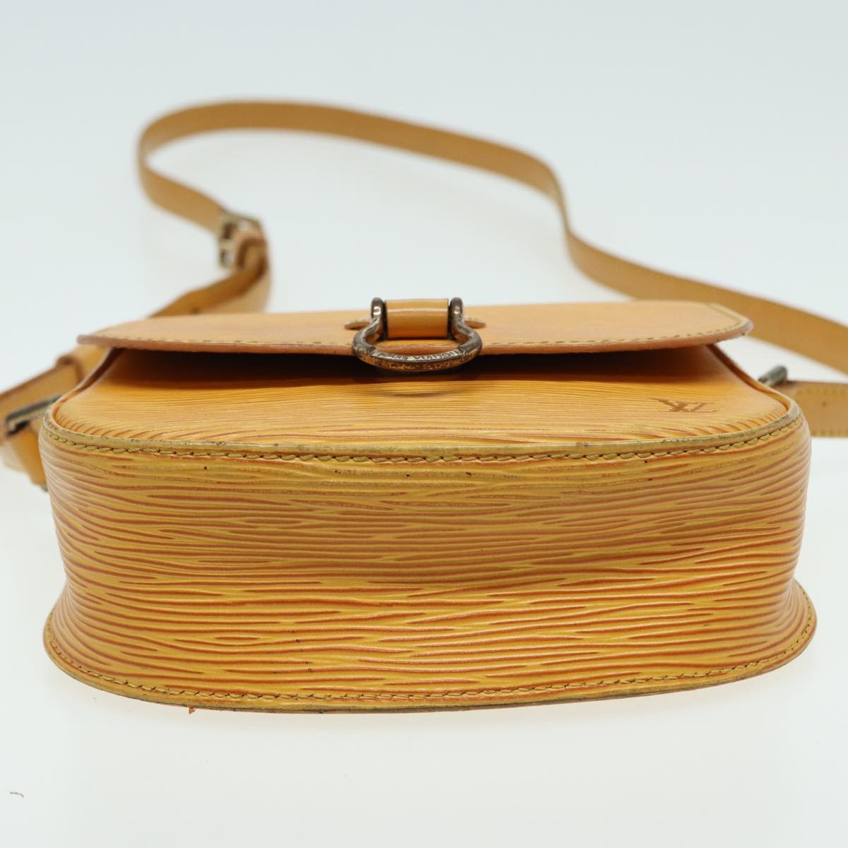 Louis Vuitton LOUIS VUITTON Epi Saint Cloud PM Shoulder Bag Yellow M52219 LV Authentic 83031
