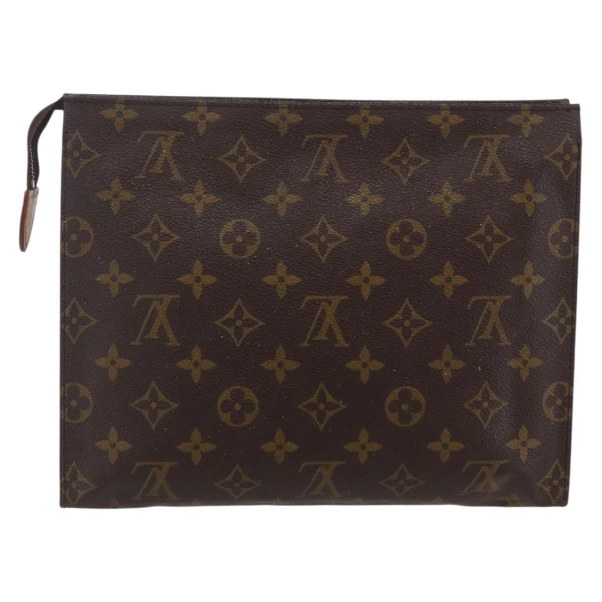 Louis Vuitton LOUIS VUITTON Monogram Poche Toilette 26 Pouch M47542 LV Authentic kk587 Bag
