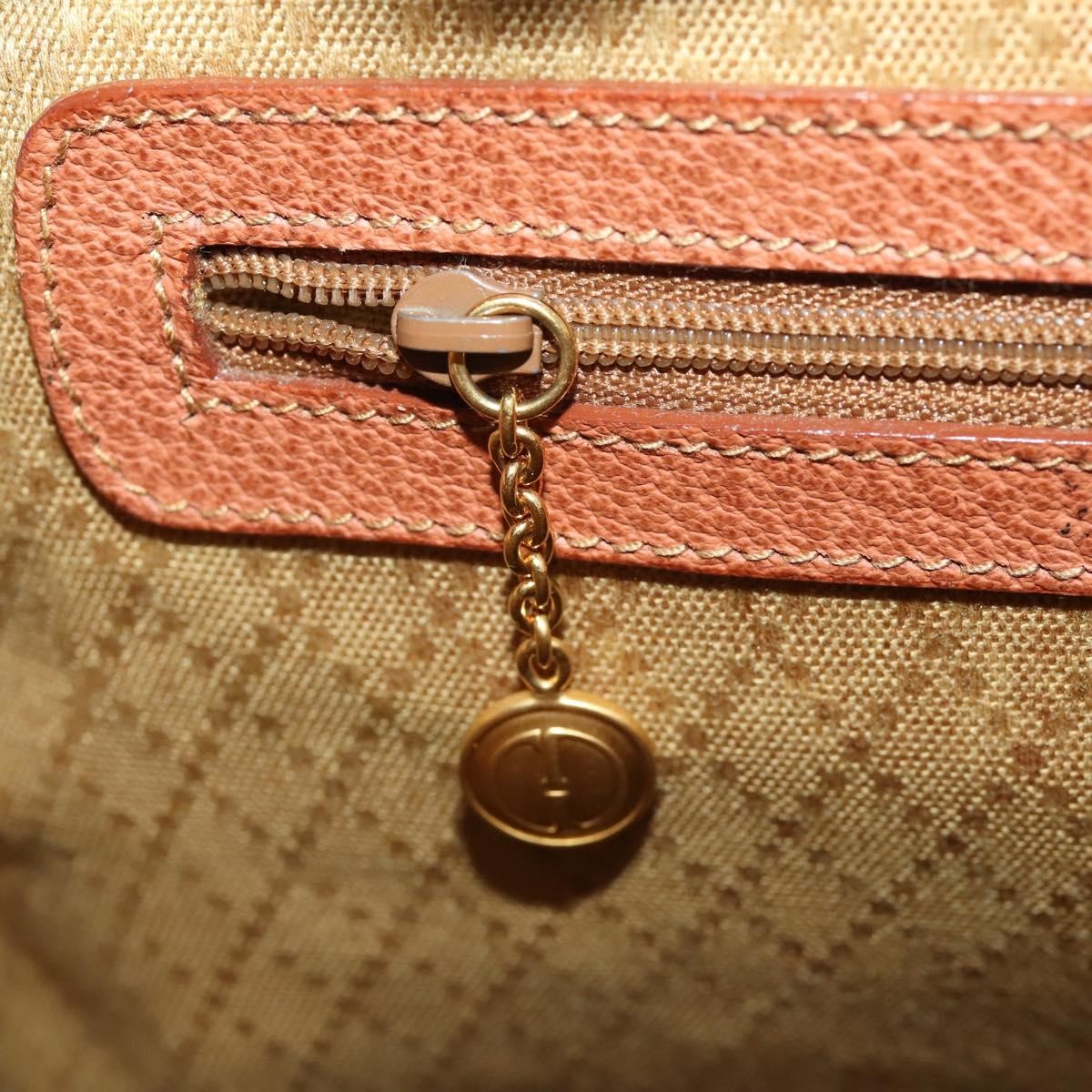 Gucci GUCCI Tote Bag Suede Brown Gold 002 58 0233 Authentic YKZ146