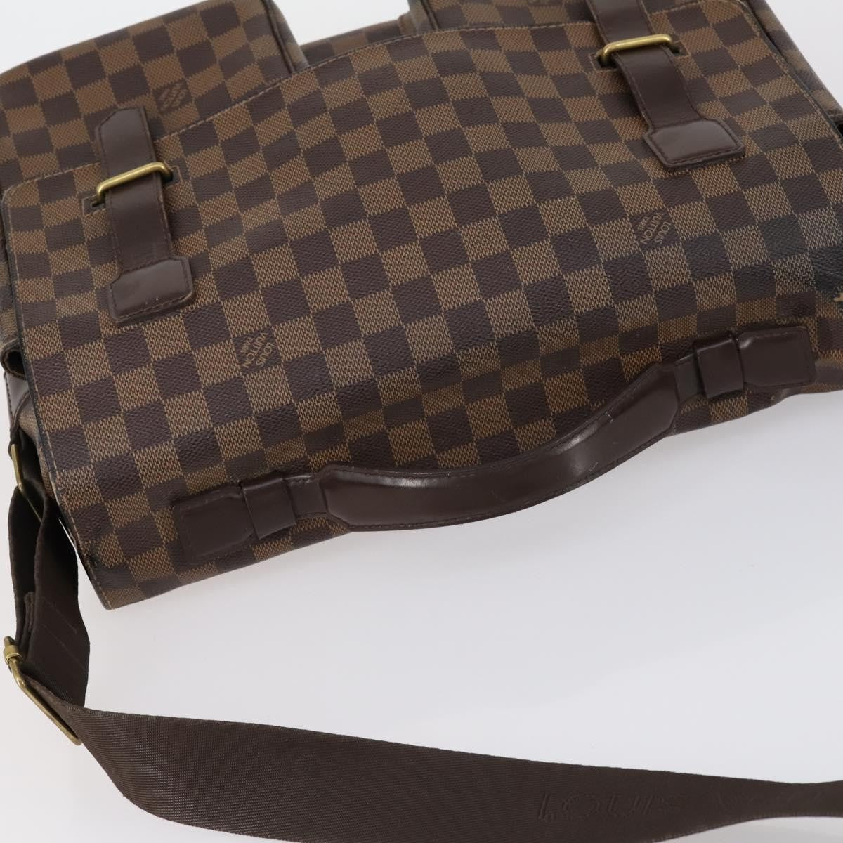 Louis Vuitton LOUIS VUITTON Damier Ebene Broadway Shoulder Bag N42270 LV Authentic 153027