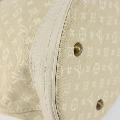 Louis Vuitton LOUIS VUITTON Monogram Mini Lin Bucket PM Shoulder Bag Dunne M95316 Authentic 153514