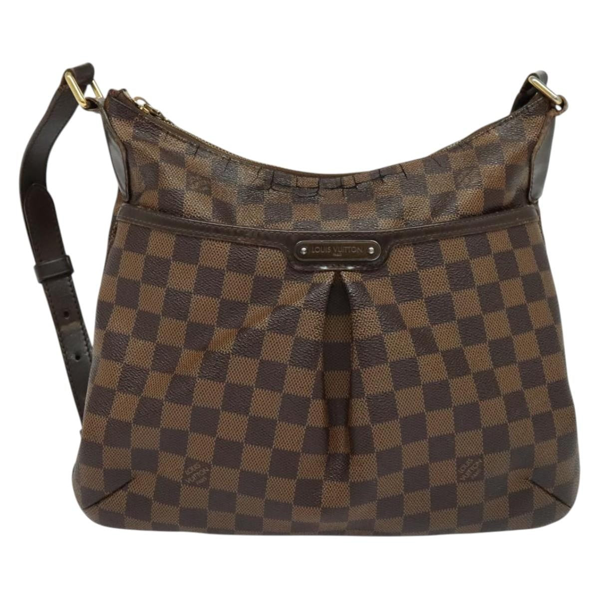 Louis Vuitton LOUIS VUITTON Damier Ebene Bloomsbury PM Shoulder Bag N42251 LV Authentic 139471
