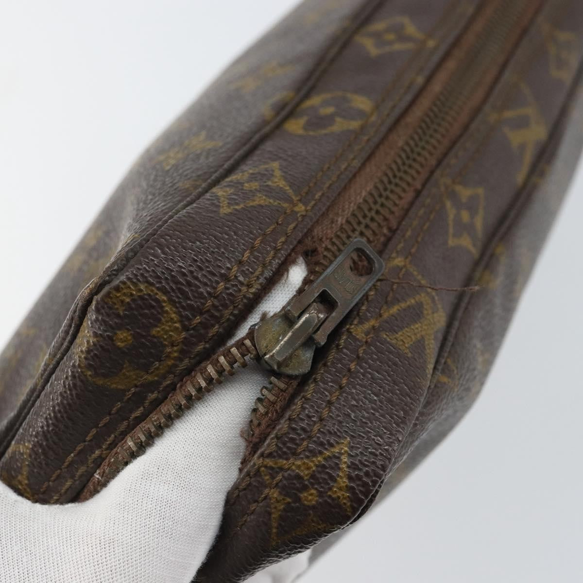 Louis Vuitton LOUIS VUITTON Monogram Trousse Toilette 23 Clutch Bag M47524 LV Authentic 160935
