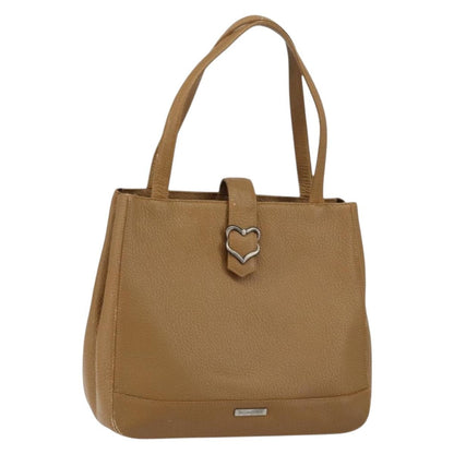 Saint Laurent SAINT LAURENT Hand Bag Leather Brown Authentic 149374