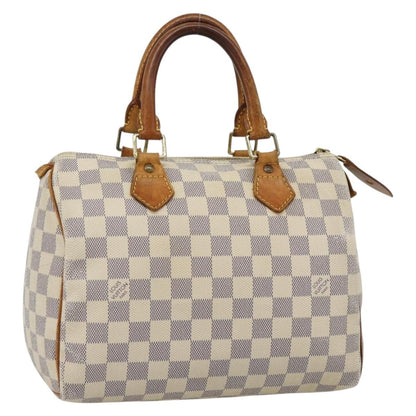 Louis Vuitton LOUIS VUITTON Damier Azur Speedy 25 Hand Bag N41534 LV Authentic BA13132