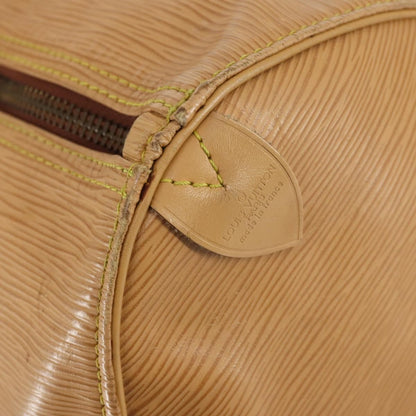 Louis Vuitton LOUIS VUITTON Epi Keepall 50 Boston Bag Beige M42941 LV Authentic hk3136