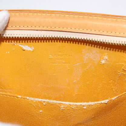 Louis Vuitton LOUIS VUITTON Monogram Vernis Forsyth Hand Bag Jaune M91112 LV Authentic mr2024