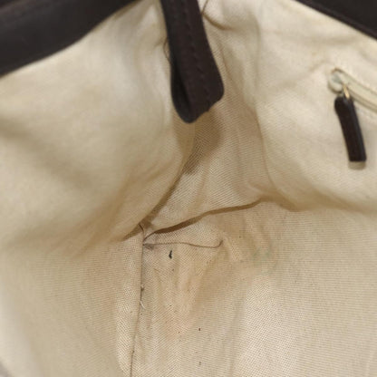 Gucci GUCCI GG Canvas Tote Bag Beige Gold 296835 Authentic 178263