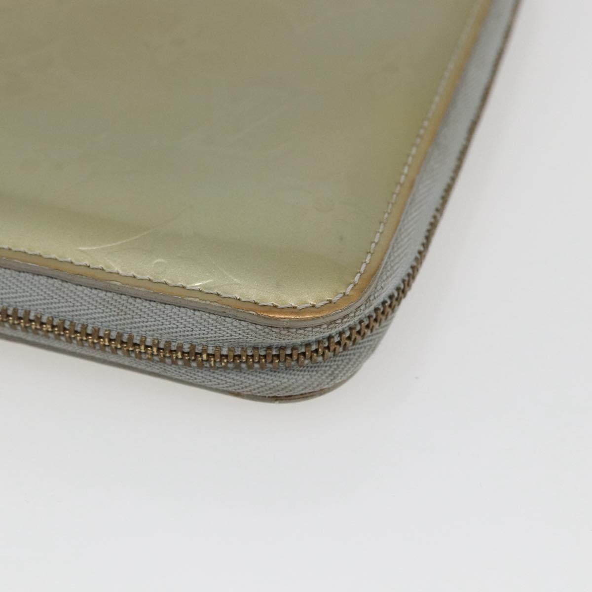 Louis Vuitton LOUIS VUITTON Monogram Vernis Eldridge Long Wallet Gris M91158 LV Authentic 168202 Bag