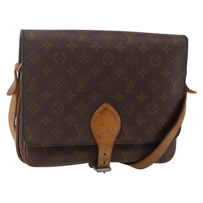 Louis Vuitton LOUIS VUITTON Monogram Cartouchiere GM Shoulder Bag Vintage M51252 Authentic 145229