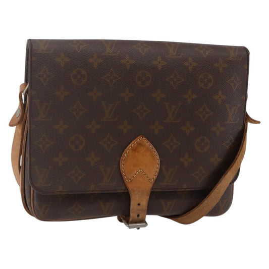 Louis Vuitton LOUIS VUITTON Monogram Cartouchiere GM Shoulder Bag Vintage M51252 Authentic 145229