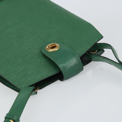 Louis Vuitton LOUIS VUITTON Epi Cluny Shoulder Bag Green M52254 LV Authentic 156348