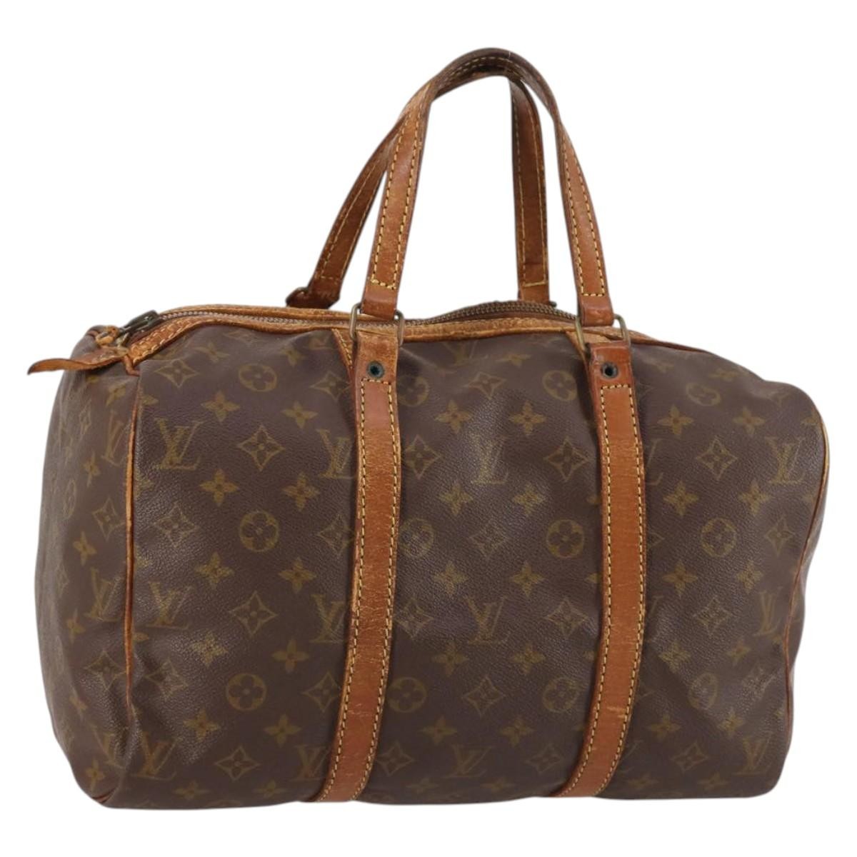 Louis Vuitton LOUIS VUITTON Monogram Sac Souple 35 Boston Bag M41626 LV Authentic bs29244