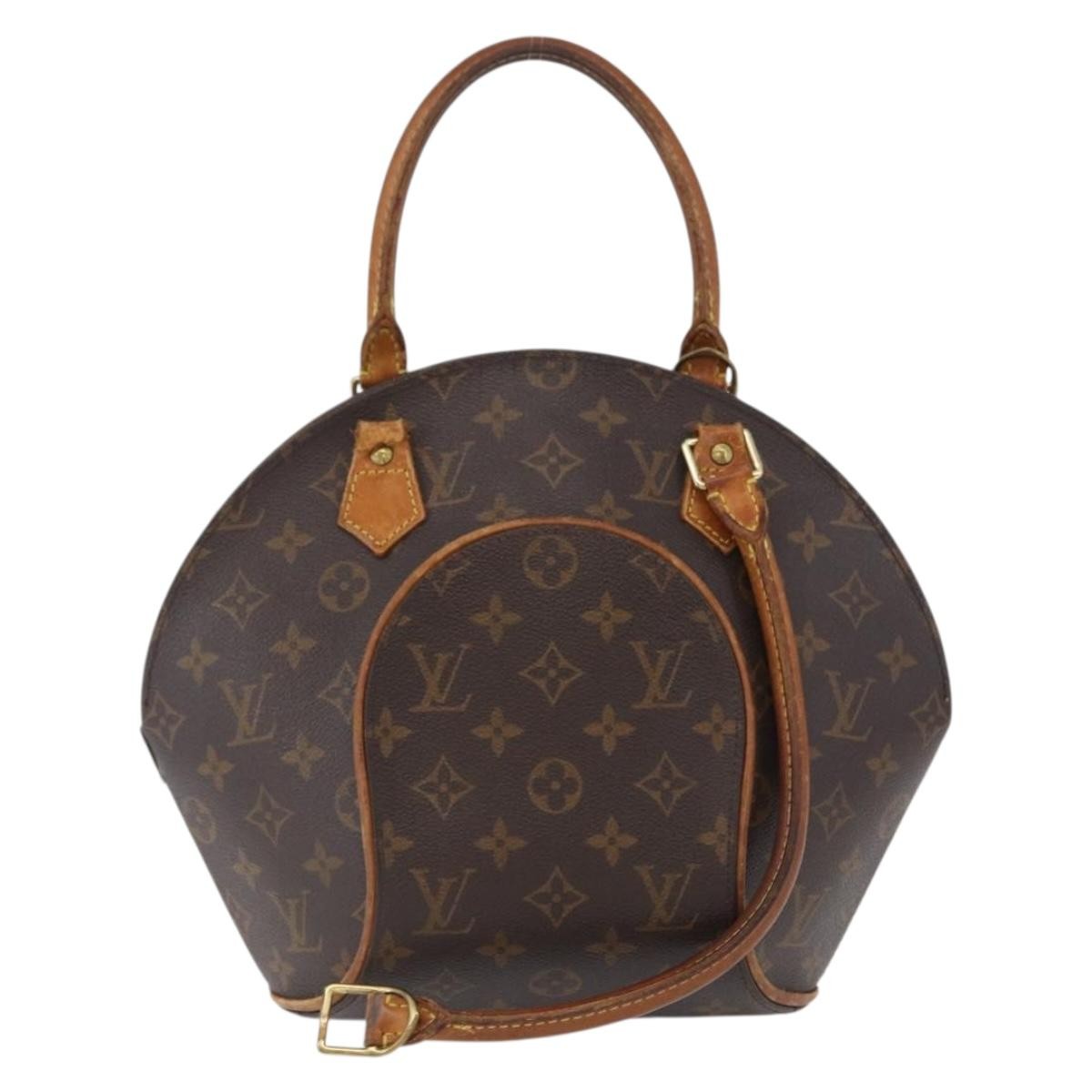 Louis Vuitton LOUIS VUITTON Monogram Ellipse MM Hand Bag M51126 LV Authentic BA10767