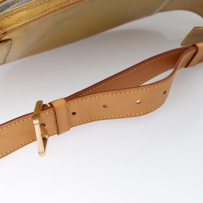 Louis Vuitton LOUIS VUITTON Monogram Vernis Fulton Waist bag Gris M91041 LV Authentic yk17565