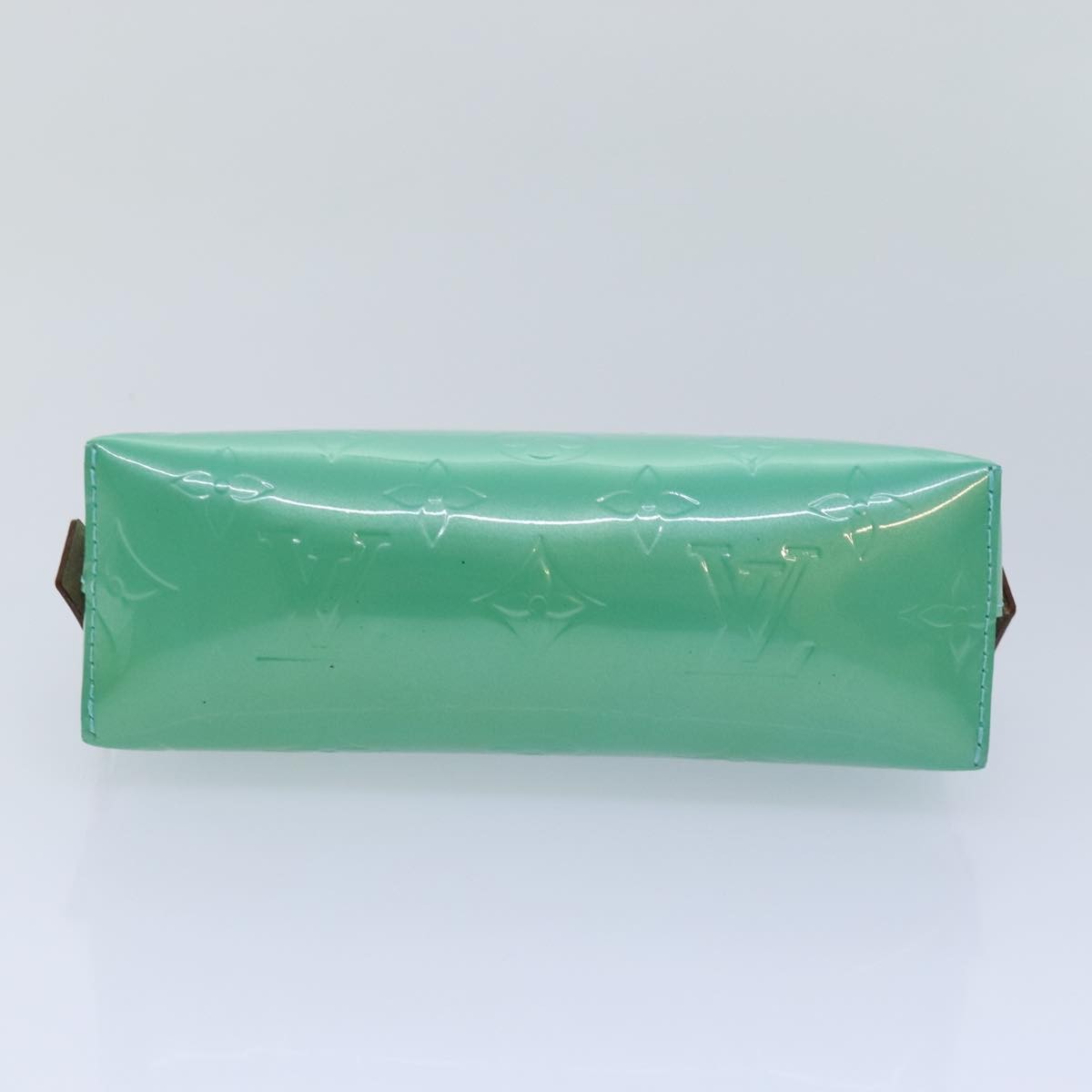 Louis Vuitton LOUIS VUITTON Monogram Vernis Pochette CosmeticPouch Tyu Luco Words Authentic 91172V Bag