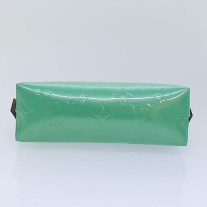 Louis Vuitton LOUIS VUITTON Monogram Vernis Pochette CosmeticPouch Tyu Luco Words Authentic 91172V Bag
