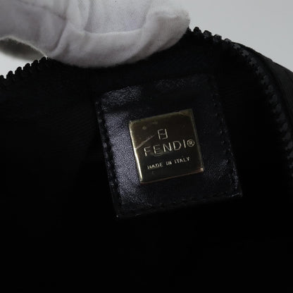 Fendi FENDI Boston Bag Nylon 2way Black Silver 2305 26420 098 Authentic bs17513
