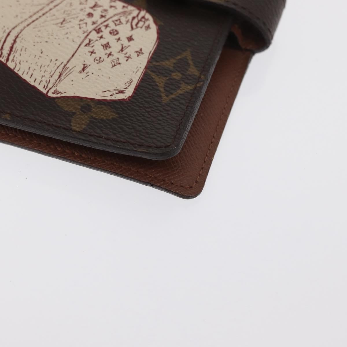 Louis Vuitton LOUIS VUITTON Monogram Keepall Agenda PM Day Planner Cover R20964 LV Authentic 171189 Bag