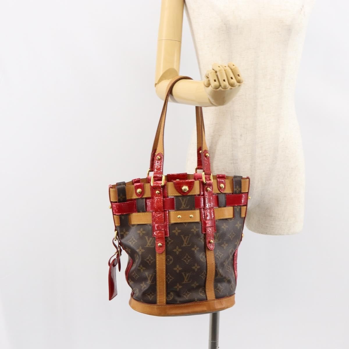 Louis Vuitton LOUIS VUITTON Monogram Ruby Neo bucket Tote Bag M95613 LV Authentic 149145