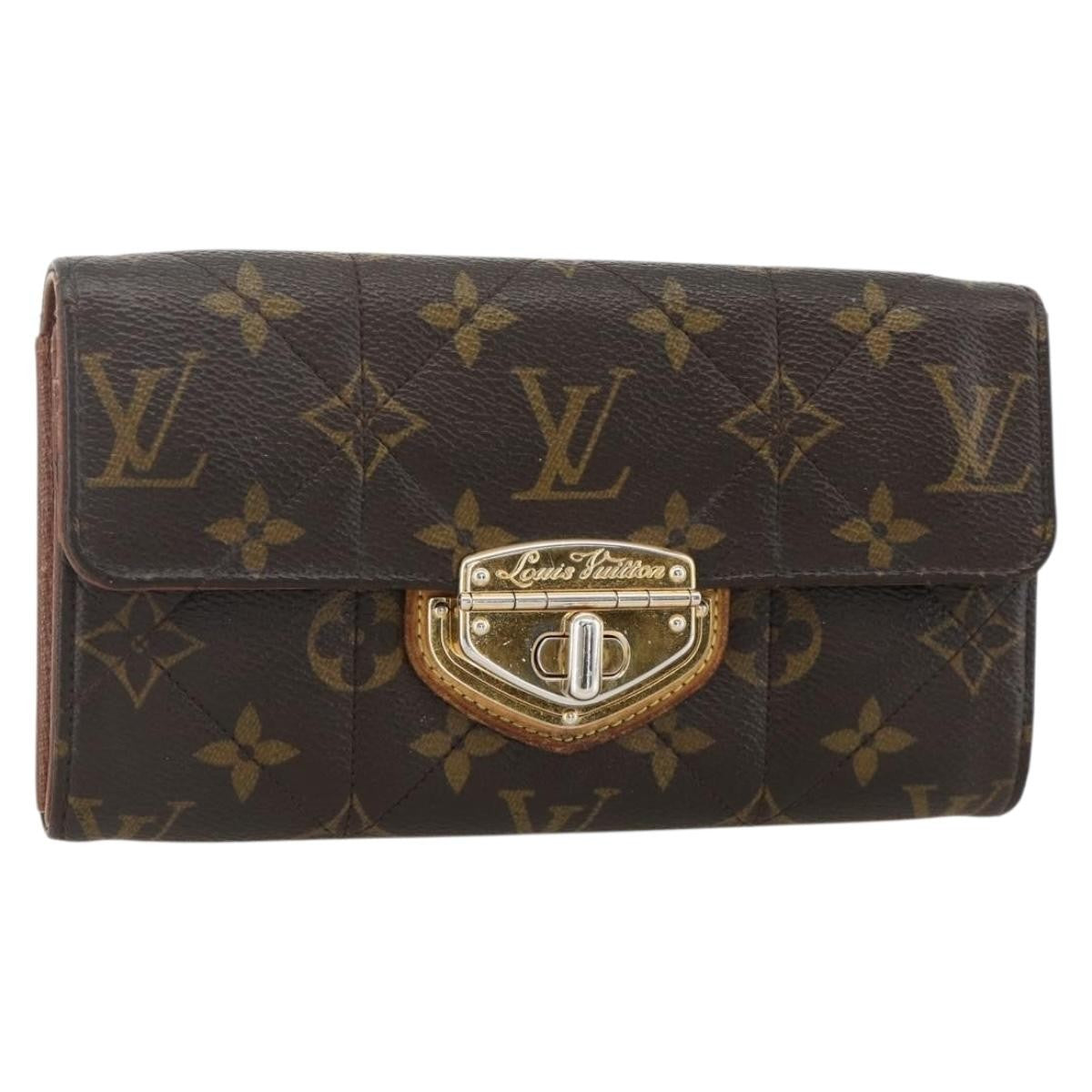 Louis Vuitton LOUIS VUITTON Monogram Etoile Portefeiulle Sarah Long Wallet M66556 Authentic 153672 Bag