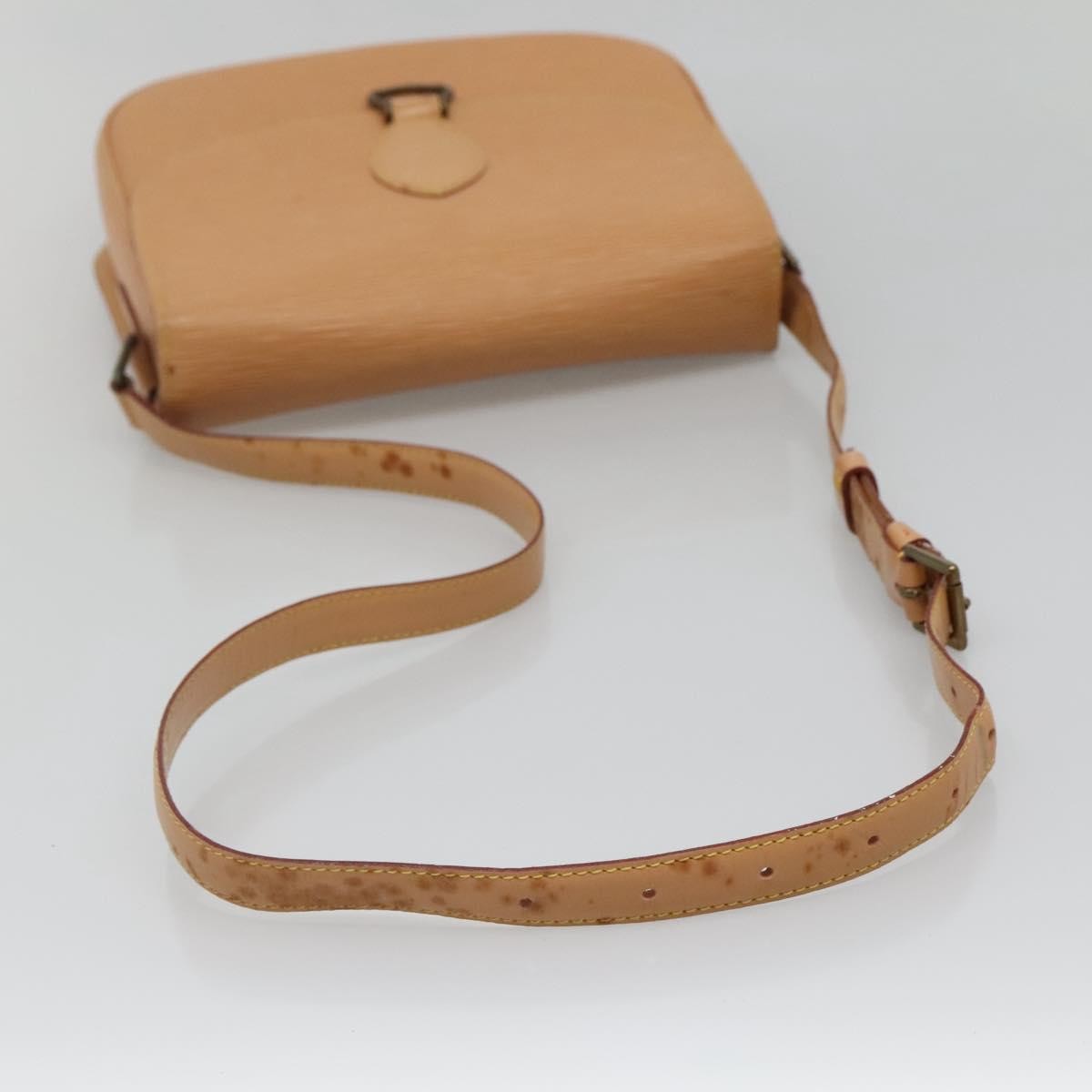 Louis Vuitton LOUIS VUITTON Epi Saint Cloud GM Shoulder Bag Beige M52196 LV Authentic bs26977