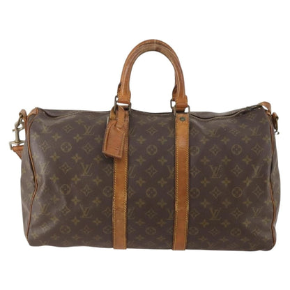 Louis Vuitton LOUIS VUITTON Monogram Keepall Bandouliere 45 Boston Bag M41418 LV Authentic 178190