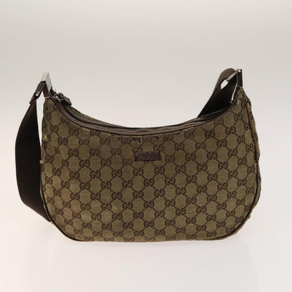 Gucci GUCCI GG Canvas GG Plus Supreme Shoulder Bag PVC 3 Set Beige Authentic ti3417