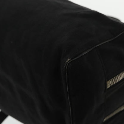 Fendi FENDI Hand Bag Cotton Nylon Black Silver Authentic ti2136