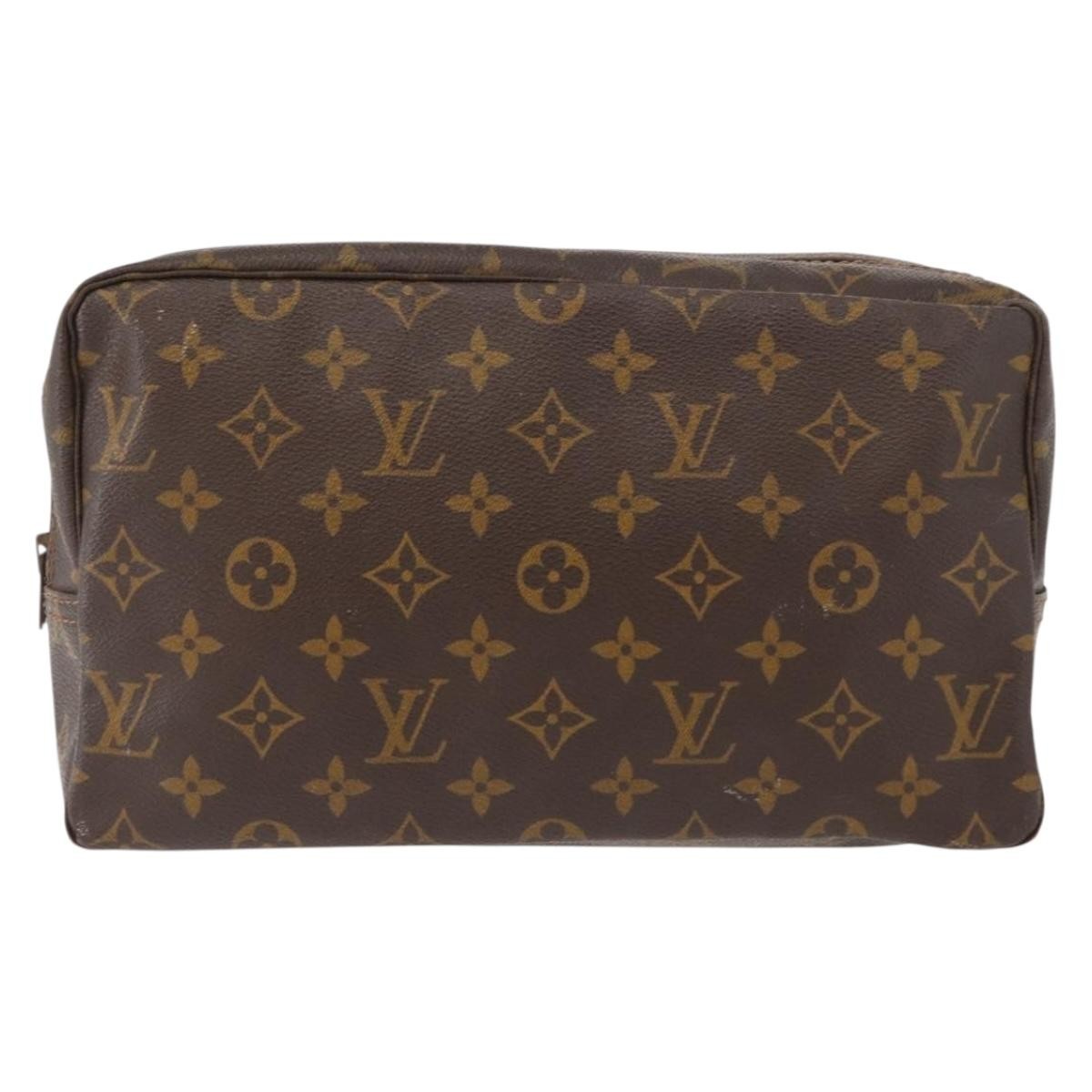 Louis Vuitton LOUIS VUITTON Monogram Trousse Toilette 28 Clutch Bag M47522 LV Authentic YKZ381