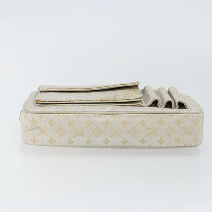 Louis Vuitton LOUIS VUITTON Monogram Shine McKenna Shoulder Bag Gold M92363 LV Authentic hk3048