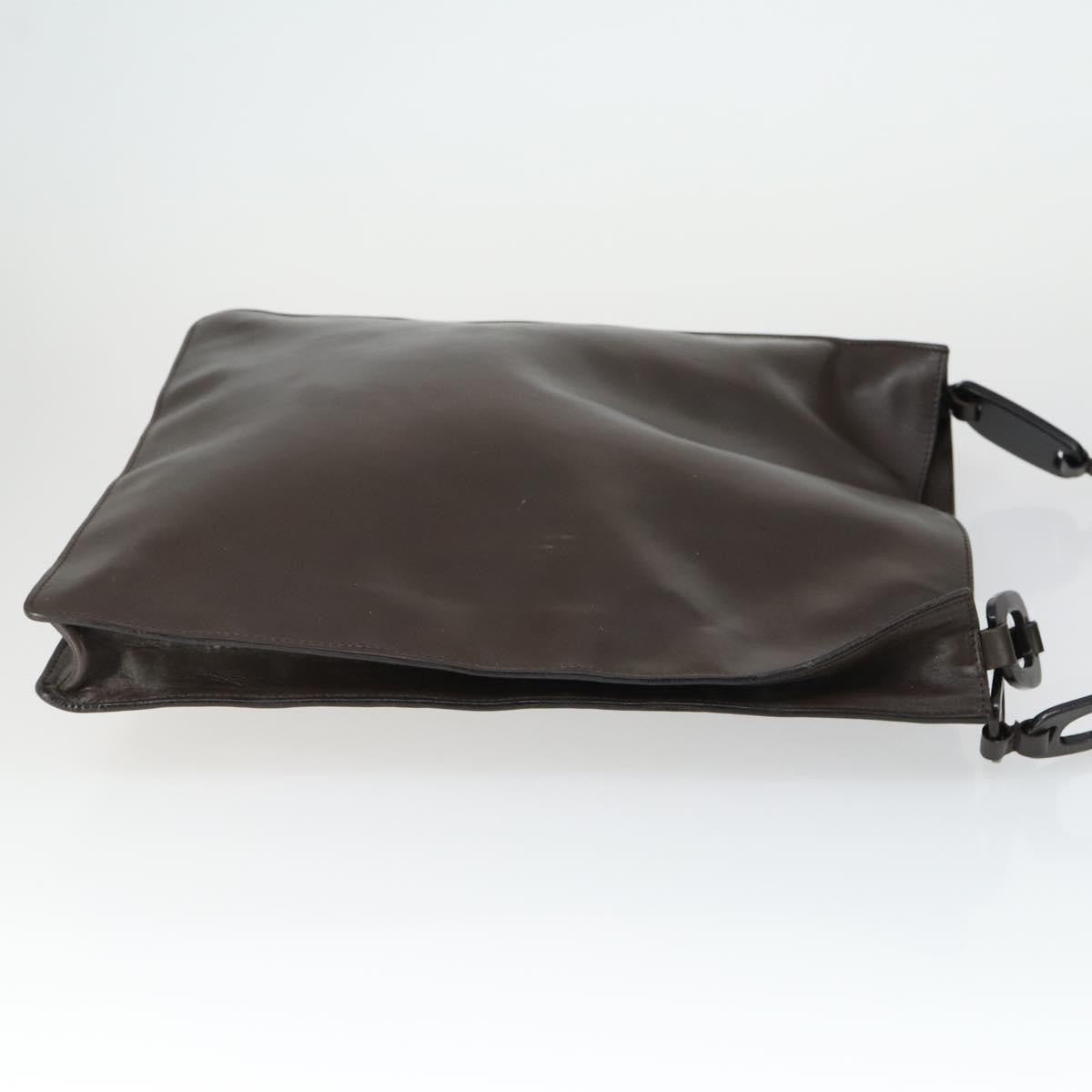 Gucci GUCCI Micro GG Canvas GG Micro Supreme Bag Leather 3 Set Navy Brown Authentic fm5061