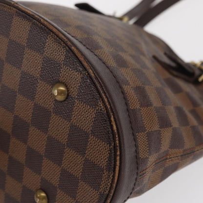 Louis Vuitton LOUIS VUITTON Damier Ebene Marais Shoulder Bag N42240 LV Authentic BA10212