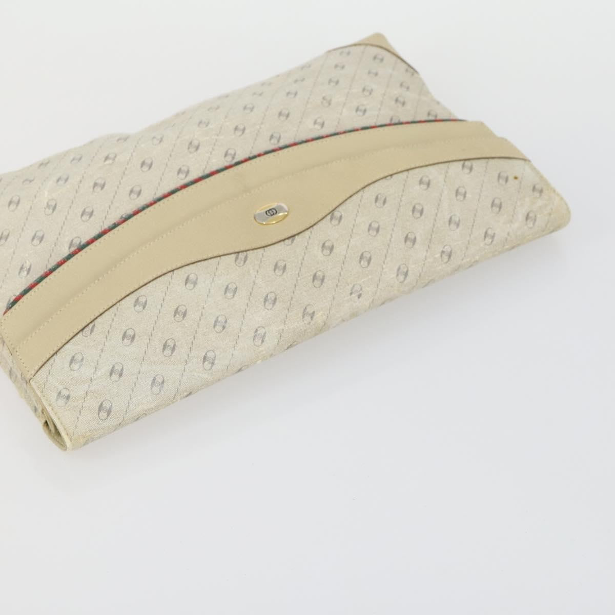 Gucci GUCCI GG Supreme Web Sherry Line Bag PVC Nylon 4 Set Beige Navy Authentic mr1719