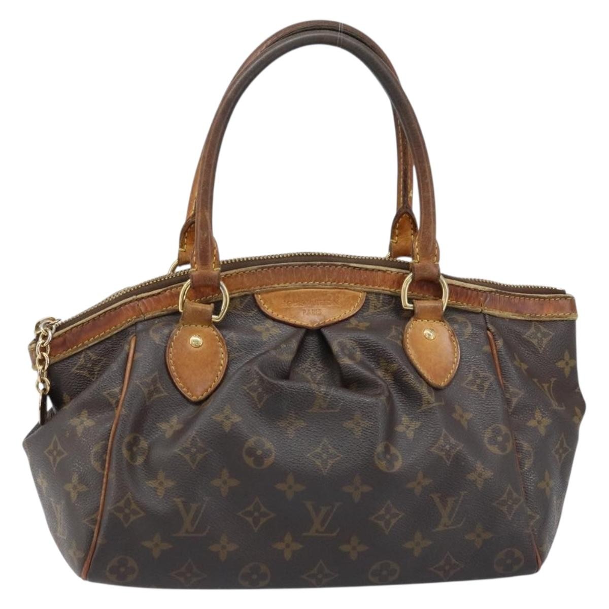 Louis Vuitton LOUIS VUITTON Monogram Tivoli PM Hand Bag M40143 LV Authentic LNZ153