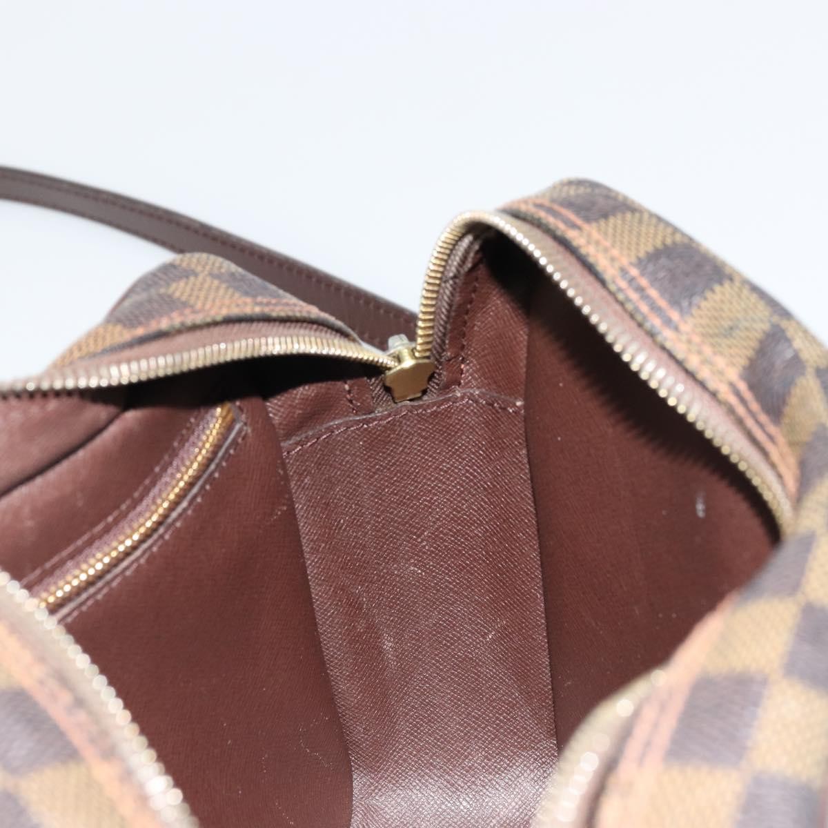 Louis Vuitton LOUIS VUITTON Damier Ebene Trocadero 27 Shoulder Bag SPO N48085 LV Authentic 180428