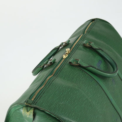 Louis Vuitton LOUIS VUITTON Epi Keepall 55 Boston Bag Green M42954 LV Authentic 158013
