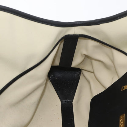 Loewe LOEWE Hand Bag Canvas Leather Beige Gold Authentic 174611