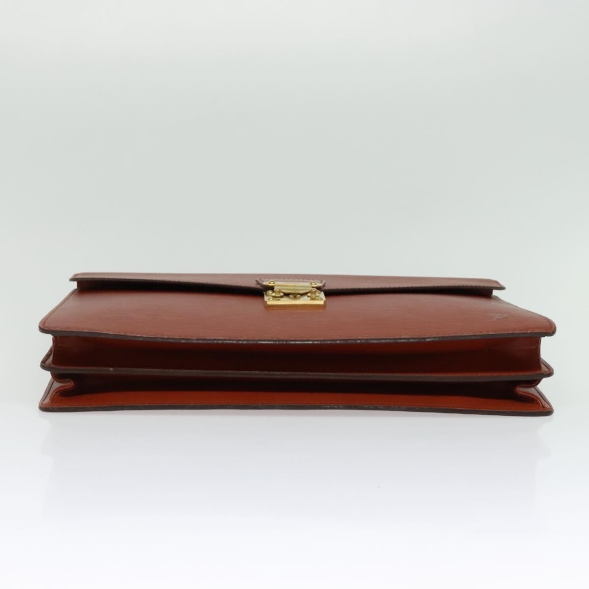 Louis Vuitton LOUIS VUITTON Epi Serviette Conseiller Briefcase Brown M54423 LV Authentic BA4610 Bag