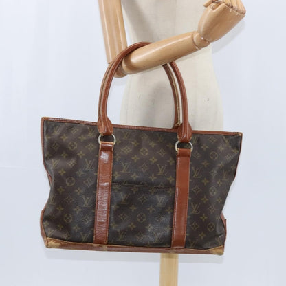 Louis Vuitton LOUIS VUITTON Monogram Sac Weekend PM Hand Bag M42425 LV Authentic 150361
