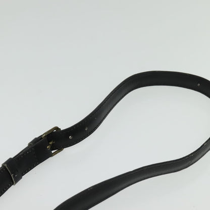 Louis Vuitton LOUIS VUITTON Epi Cartouchiere MM Shoulder Bag Black Noir M52242 LV Authentic BA4693