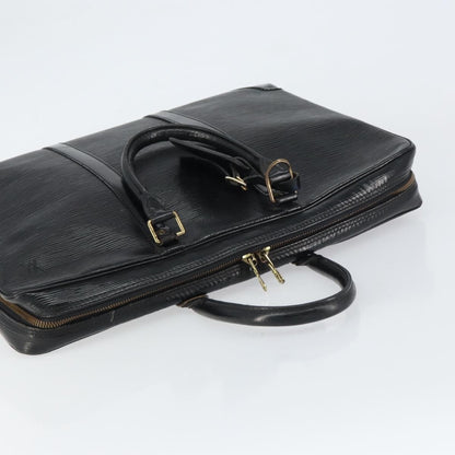 Louis Vuitton LOUIS VUITTON Epi Porte Documents Voyage Bag Black M40321 LV Authentic bs31789